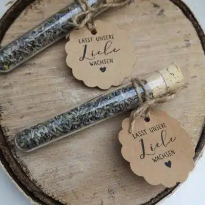 Hochzeitskathi -Gastgeschenke Lavendelsamen 3