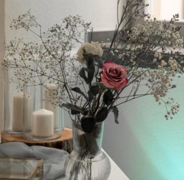 Hochzeitskathi - Tischdekoration Vase 1