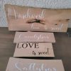 Hochzeitskathi - Holzschilder Candybar Hochzeit