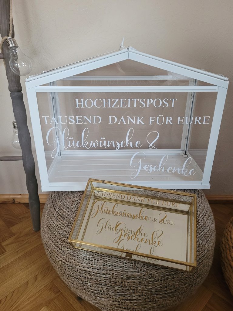 Hochzeitskathi - Geldgeschenkebox Hochzeit