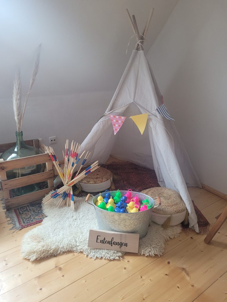 Hochzeitskathi - Kinderspiele Ecke