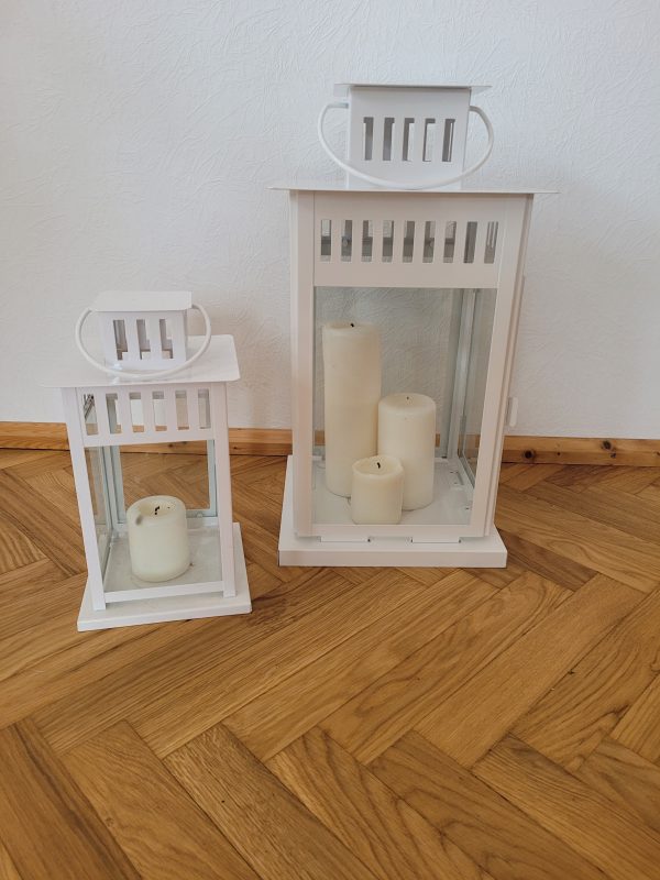 Hochzeitskathi - Laternen weiß