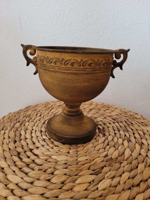 Hochzeitskathi - Pokalvase braun