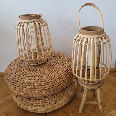 Hochzeitskathi - Laternen beige rund