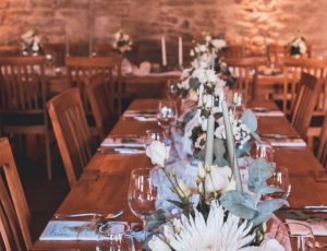 Hochzeitskathi - Wendelinshof Wittighausen Tischdekoration 2