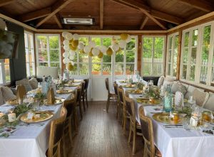 Hochzeitskathi - Tischdekoration Nikolaushof Würzburg 4