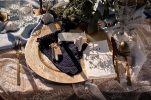 Hochzeitskathi - Hörblacher Baggersee Details Teller