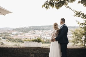 Hochzeitskathi - Schloss Steinburg Brautpaar