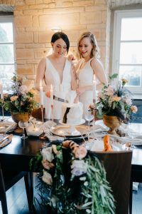 Hochzeitskathi - Winzerhof Stahl Anschnitt Torte