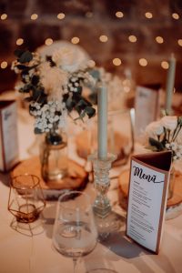 Hochzeitskathi - Nikolaushof Würzburg Tischdekoration