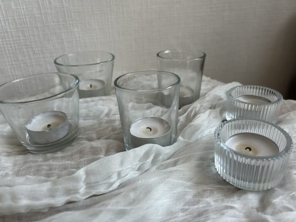Hochzeitskathi - Teelichter durchsichtig
