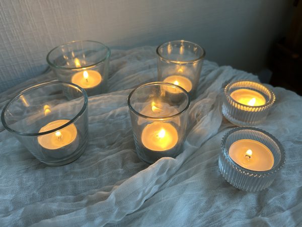 Hochzeitskathi - Teelichter durchsichtig