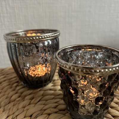 Hochzeitskathi - Teelichter schwarz