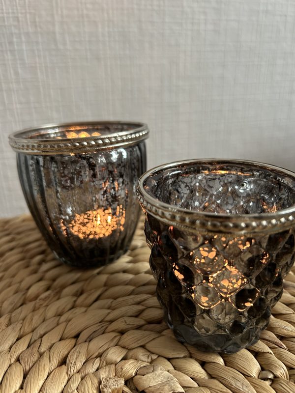 Hochzeitskathi - Teelichter schwarz