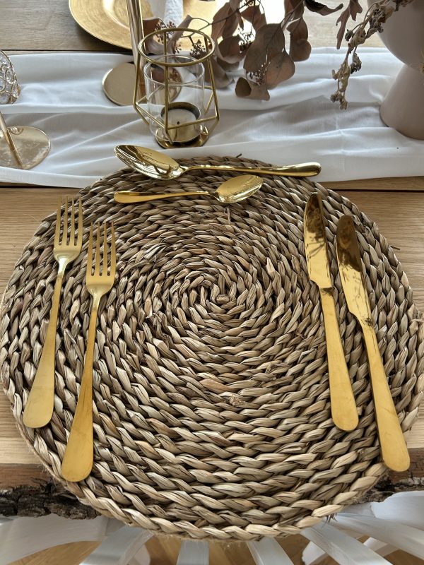 Hochzeitskathi - goldenes Besteck