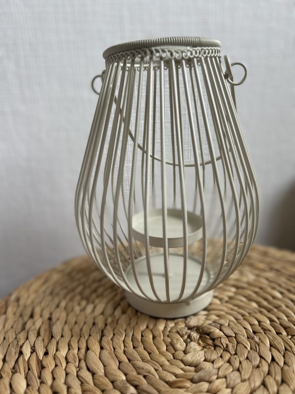 Hochzeitskathi - Windlicht weiß