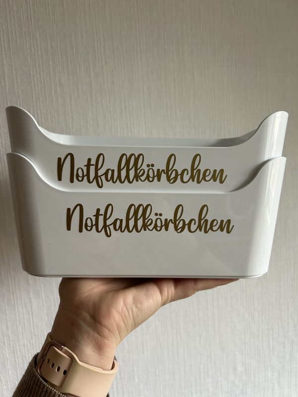 Hochzeitskathi - Notfallkästchen gold