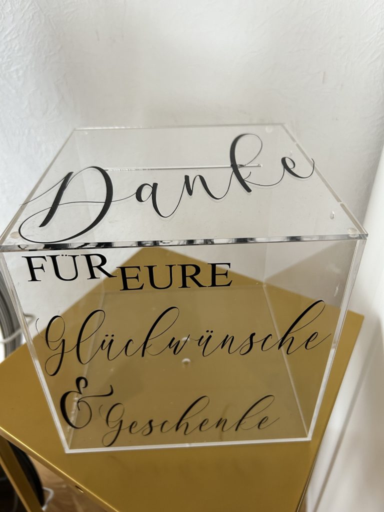 Hochzeitskathi - Geschenkebox