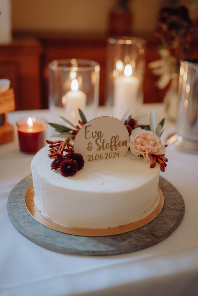 Hochzeitskathi - Weingut Reiser Nordheim - Hochzeitstorte