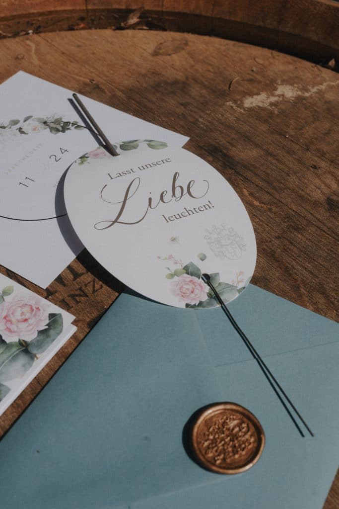Hochzeitskathi - Heiraten am Nikolaushof in Würzburg - Hochzeitsplanung - Papeterie