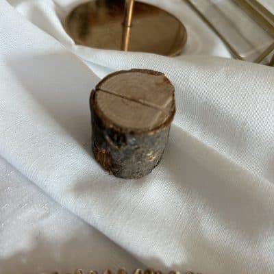 Hochzeitskathi - Leihartikel Dekoration - Holzschildchen