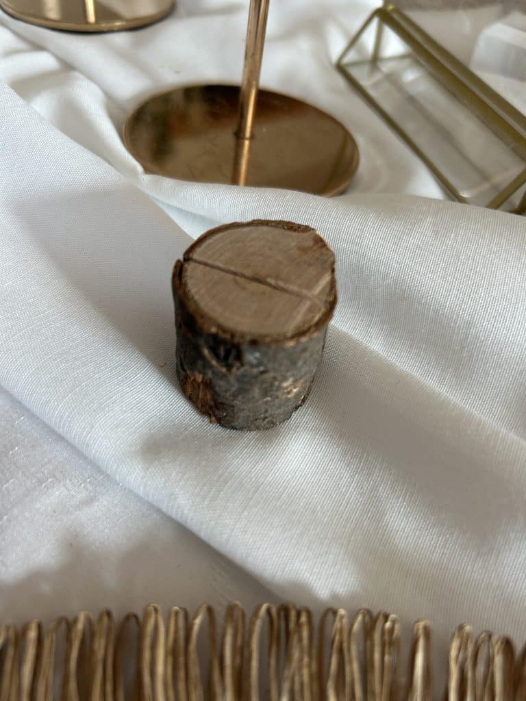 Hochzeitskathi - Leihartikel Dekoration - Holzschildchen